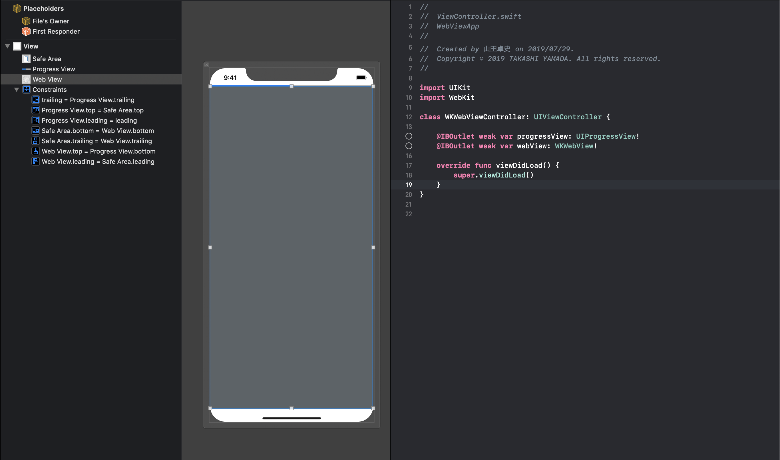 Ios いきなり Rxswift 当方はswift初心者でいきなりrxswift 実践編2 Webviewアプリを作ってみよう Laptrinhx