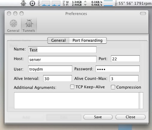 mac ssh tunnel manager