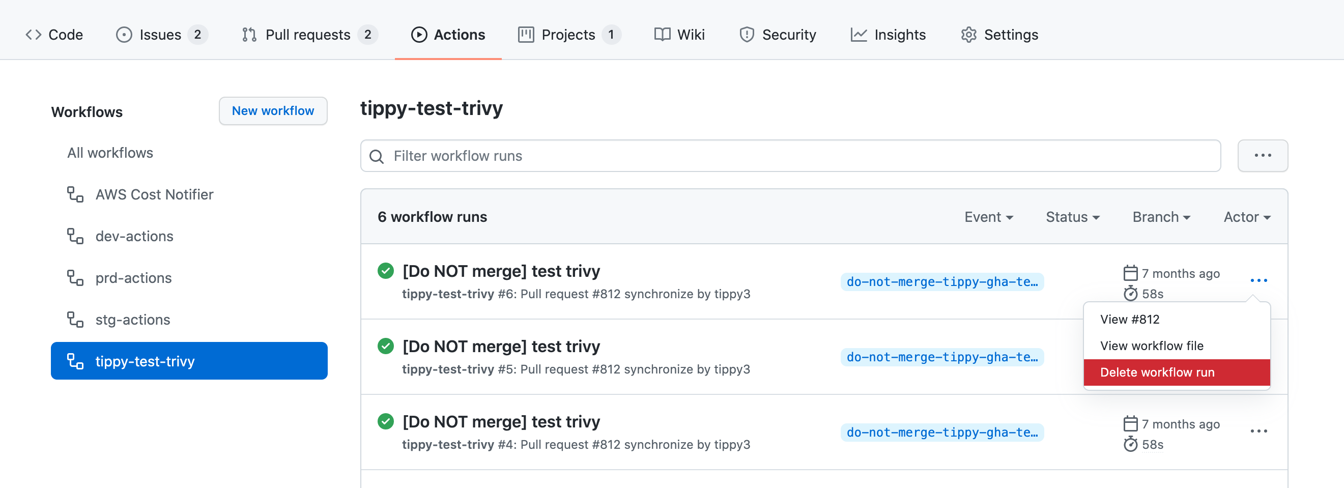 github-actions-how-to-delete-workflow-run-histories-at
