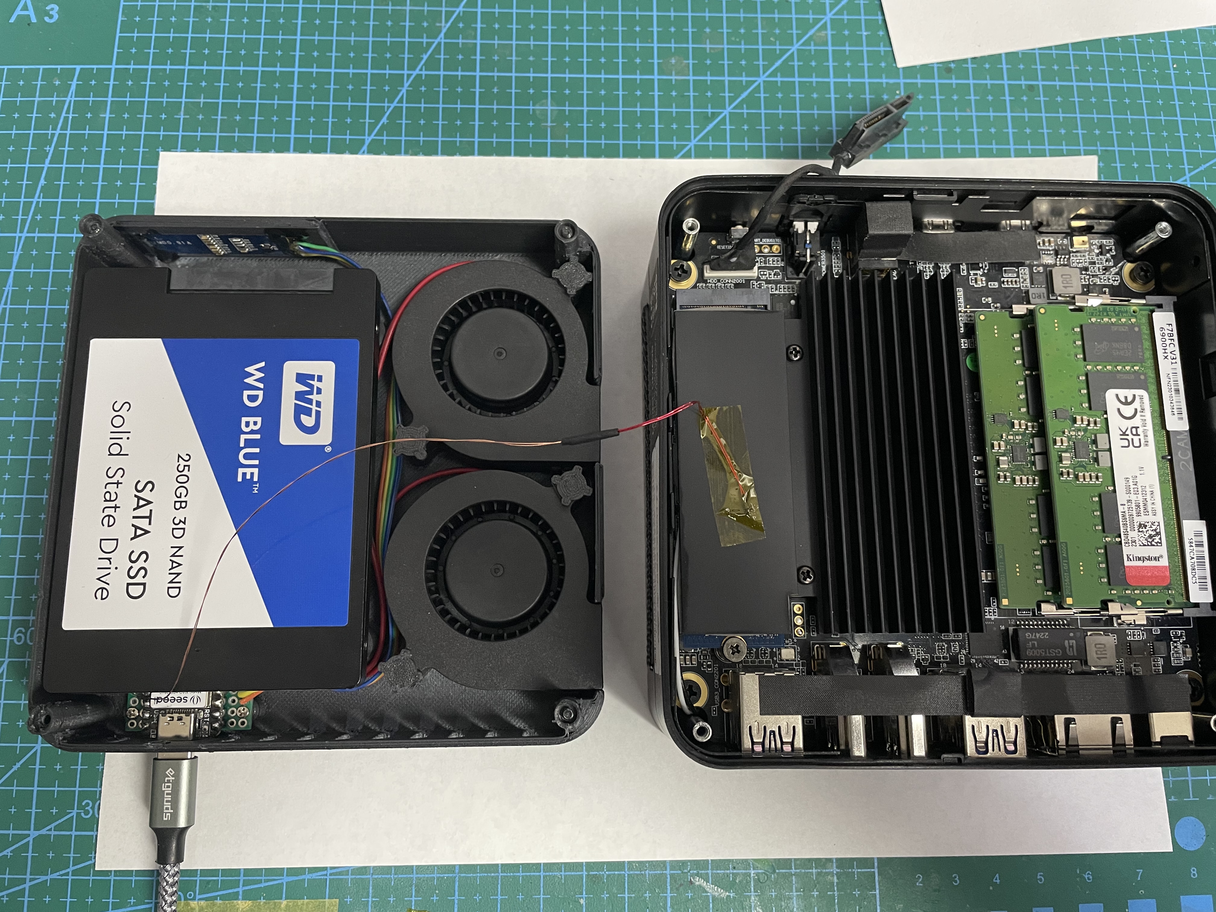 UM690に空冷機能を追加して実質UM690S化する #Arduino - Qiita