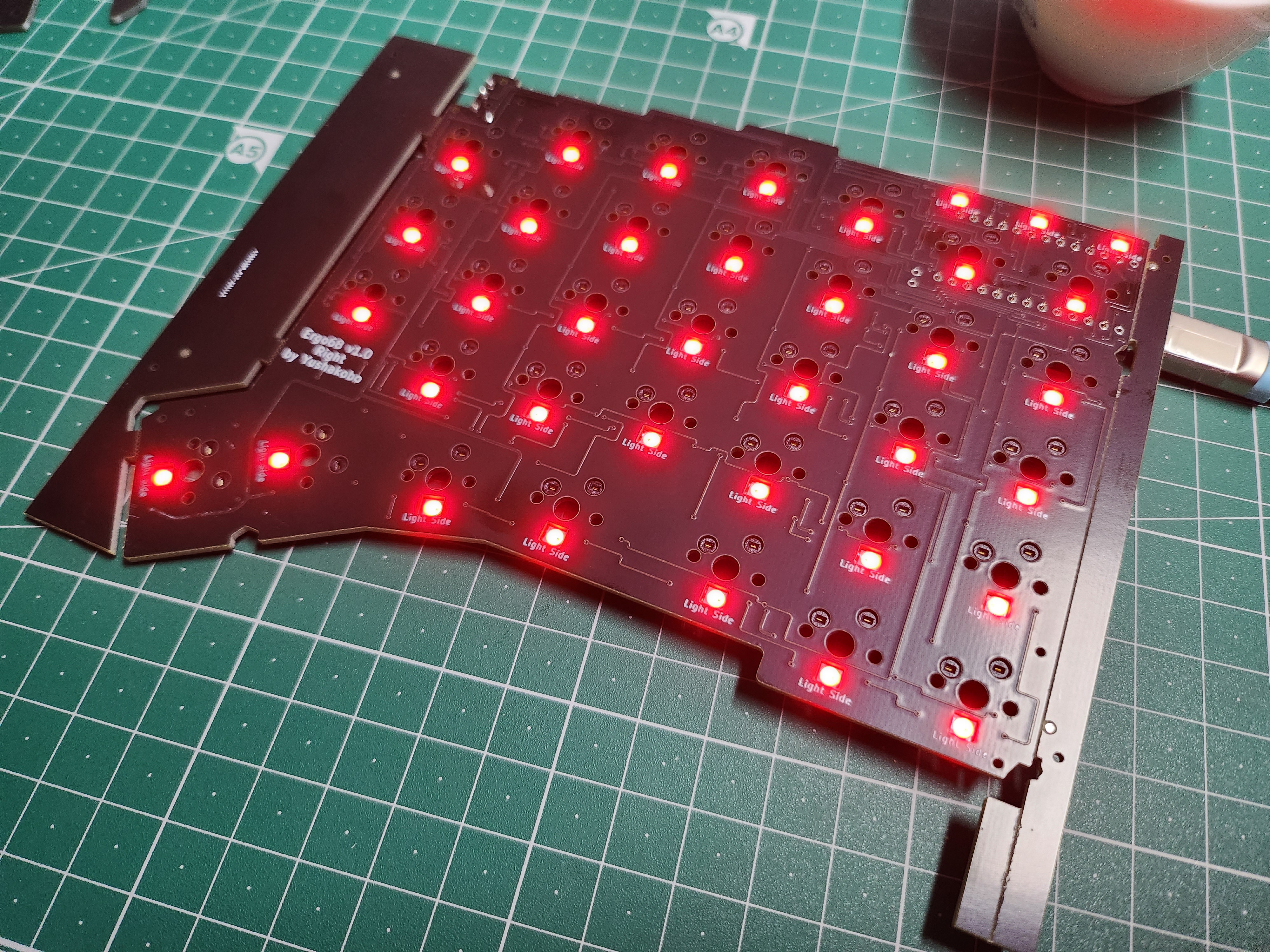 Ergo68 はんだ付け済みキット Ergo68 はんだ付け済みキット