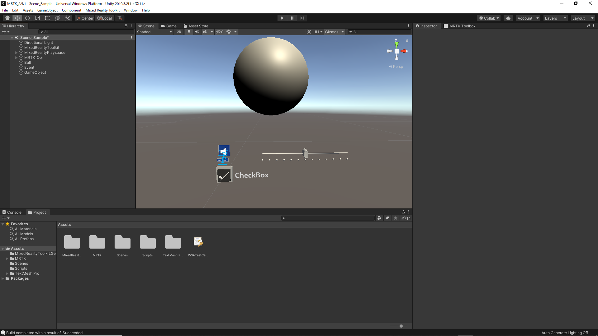 UnityでMRTK v2.5.1を導入する【HoloLens2】 hololens2 Qiita