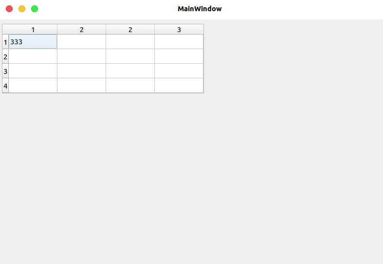QTableWidget 使い方まとめ (PyQt5/Qt Creator C++) QtCreator Qiita