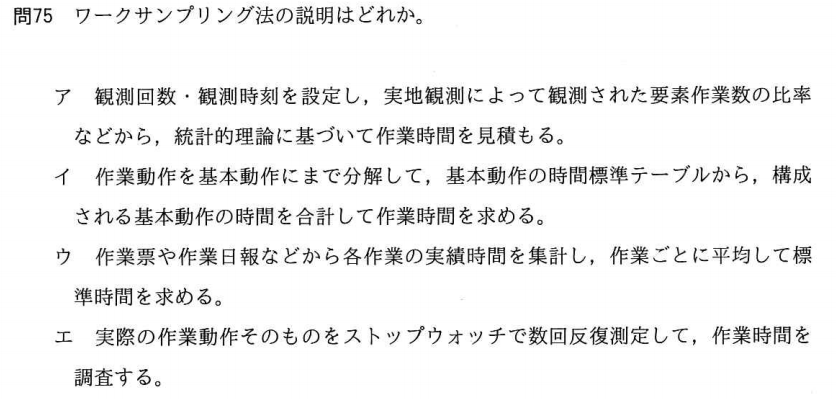ワークサンプリング法 - Qiita