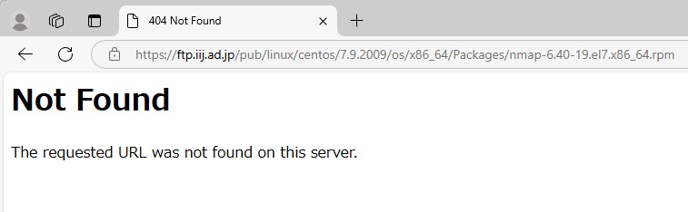 CentOS 7でyum install時のエラー（ [Errno 256] No more mirrors to