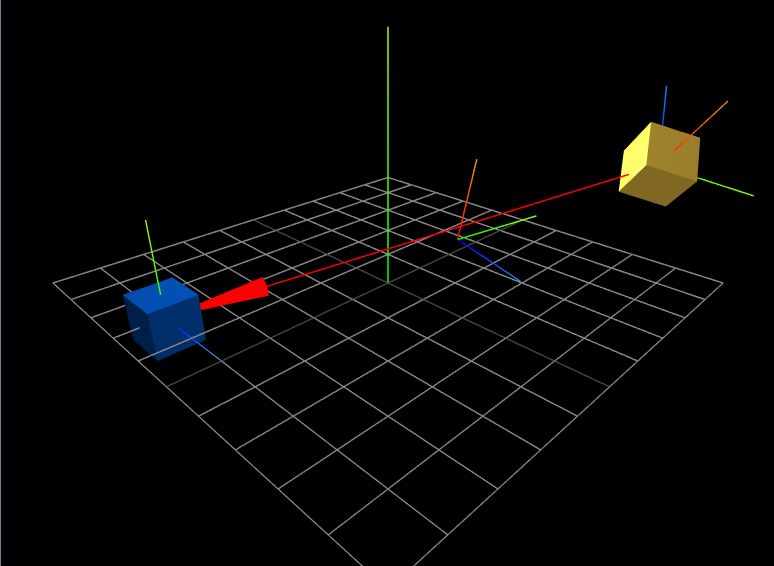Three Jsでworldtolocalを使うときはattachしよう Qiita