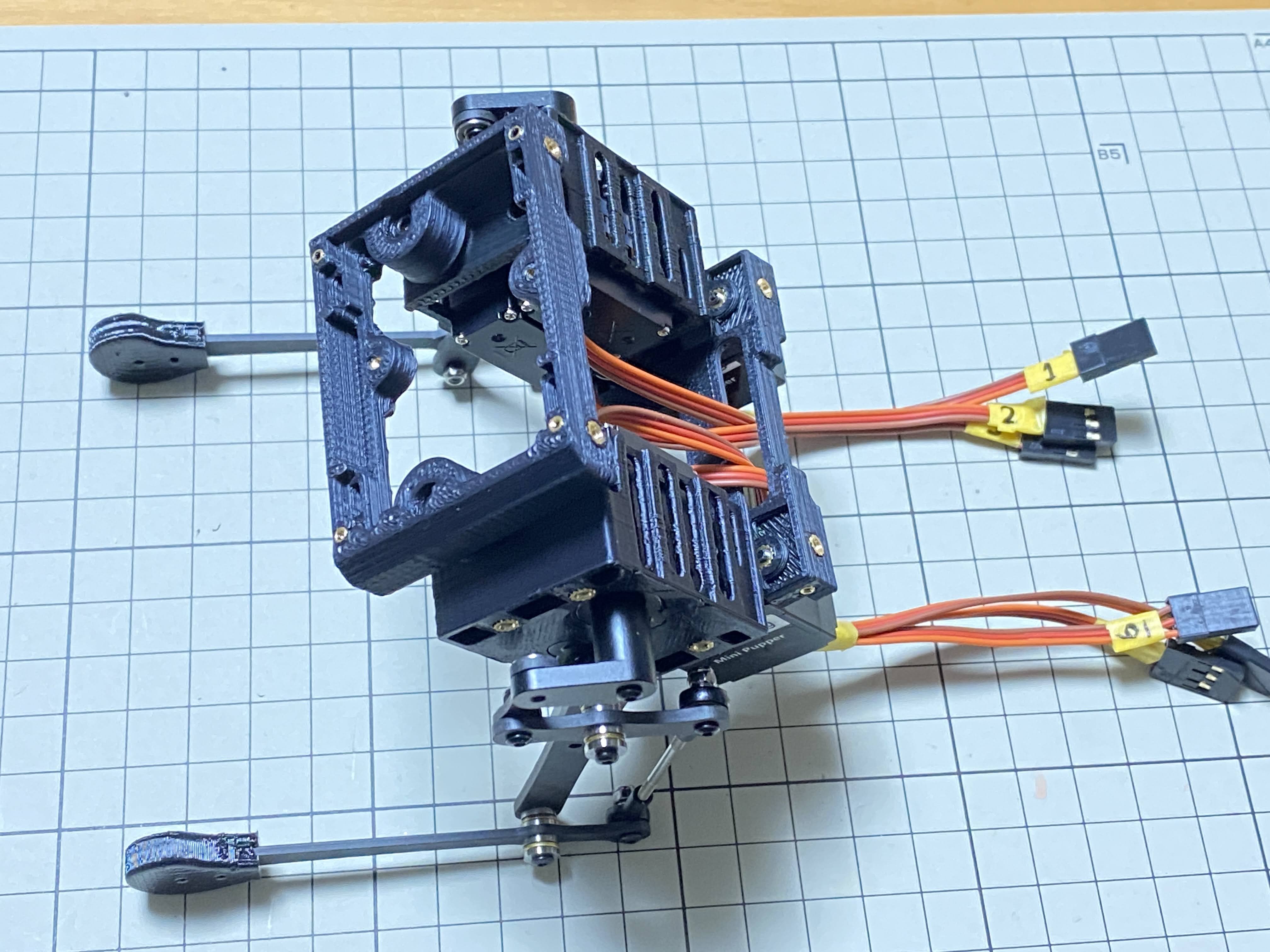 Mini Pupper 3】ボディフレームの組み立て方 / Body Frame Assembly 