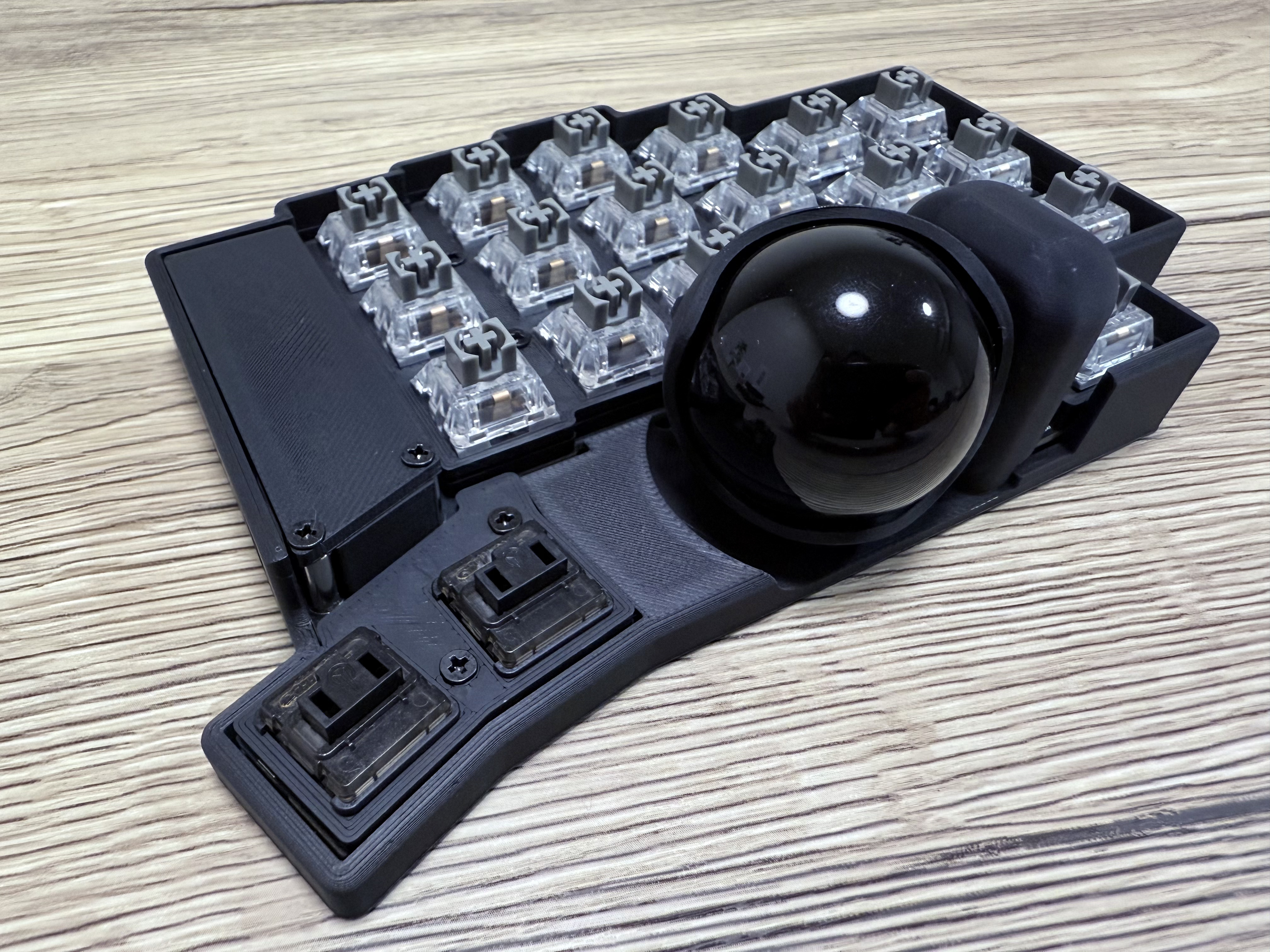 真っ黒計画】Keyball44を黒色で統一する #自作キーボード - Qiita
