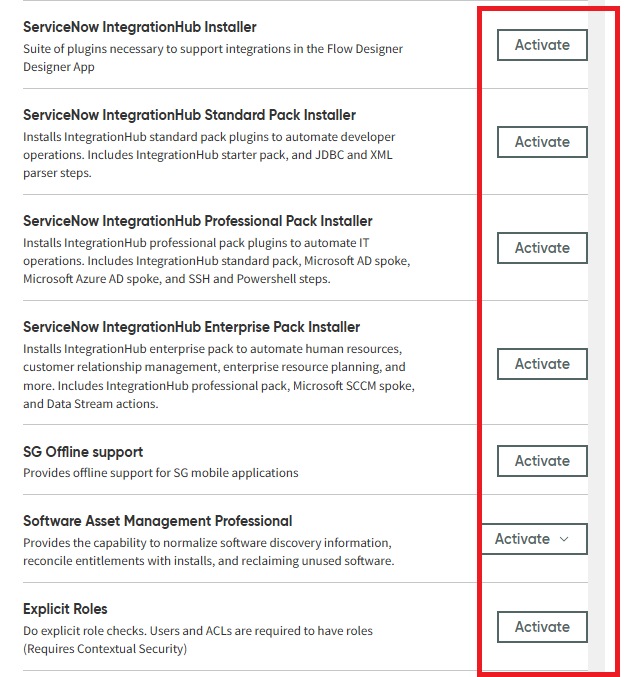 ServiceNow PDI(個人開発者インスタンス)にプラグインをインストール ServiceNow小ネタ Qiita