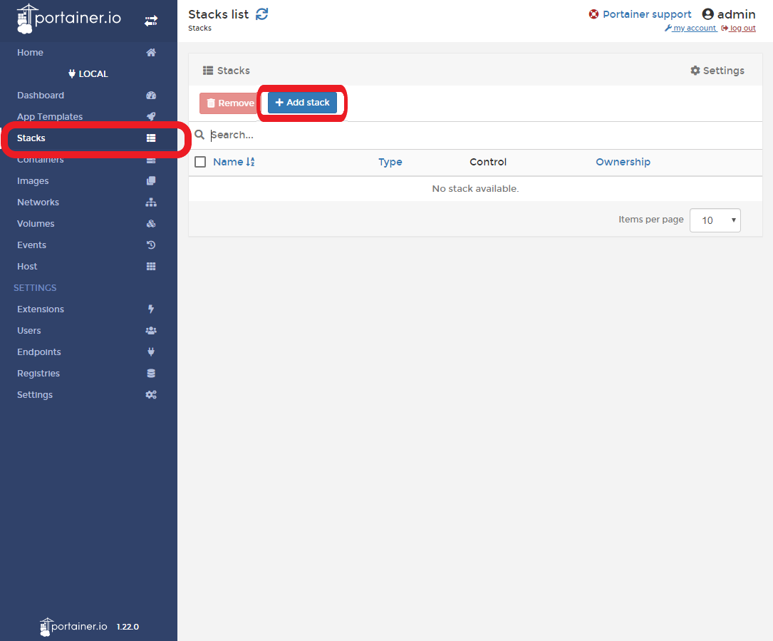 Rancheros Compose Portainer Io でお手軽 Gui Docker Stack 入門環境 Qiita