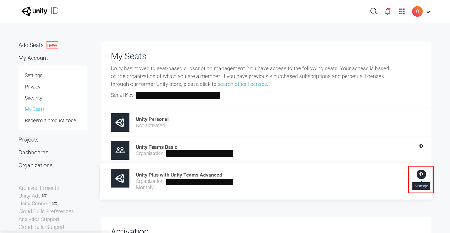 Unityライセンスを3台目以降に登録する手順 Qiita