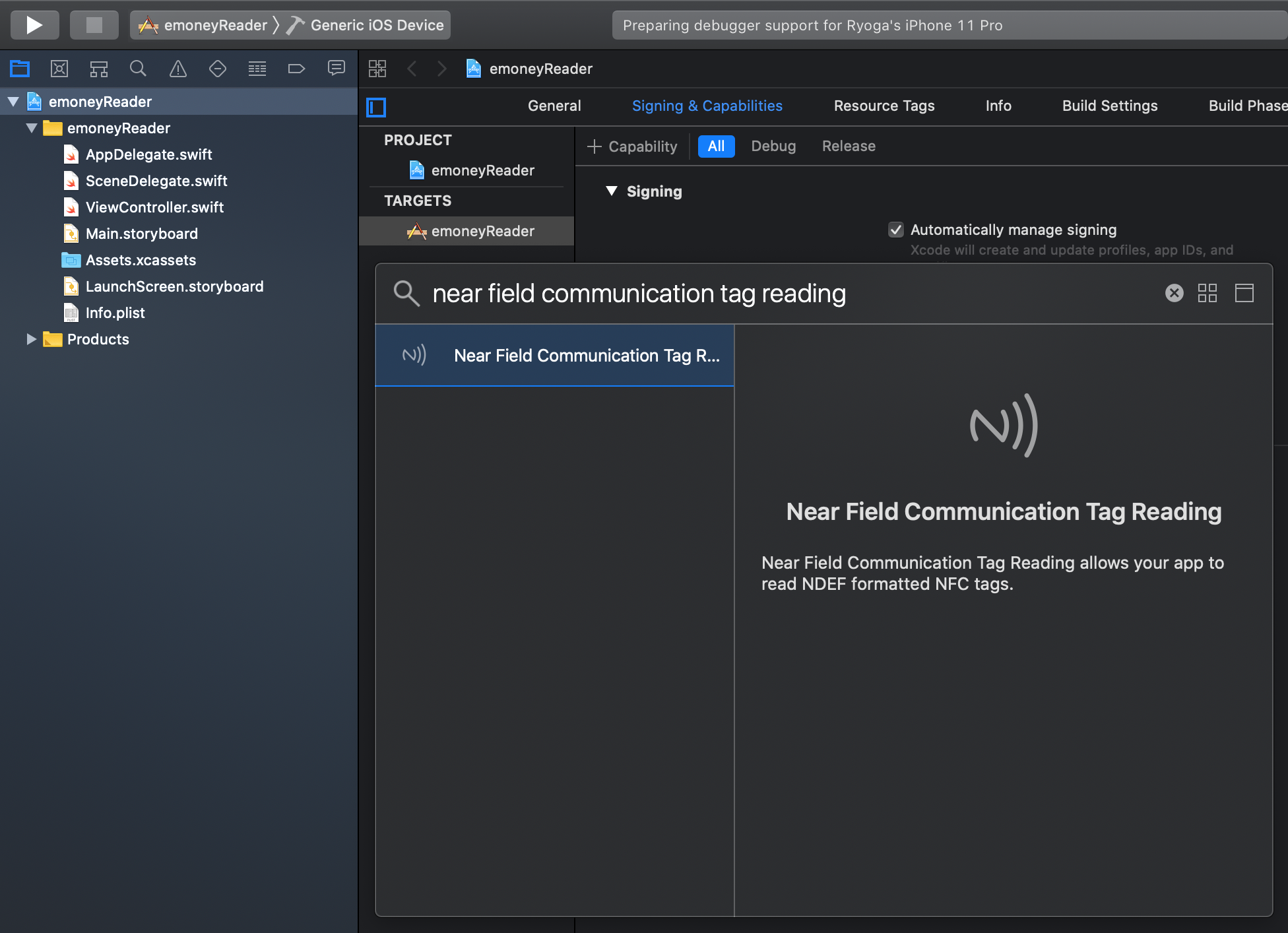 iPhone で電子マネー（楽天Edy、nanaco、WAON）を読み取ってみよう！ iOS Qiita