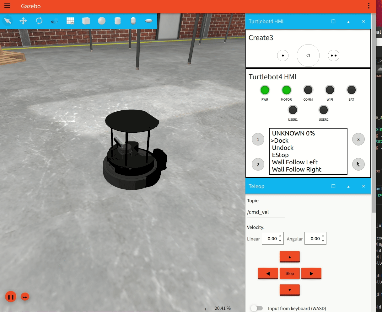 turtlebot4をIgnition gazeboで動かす。 ROS2 Qiita