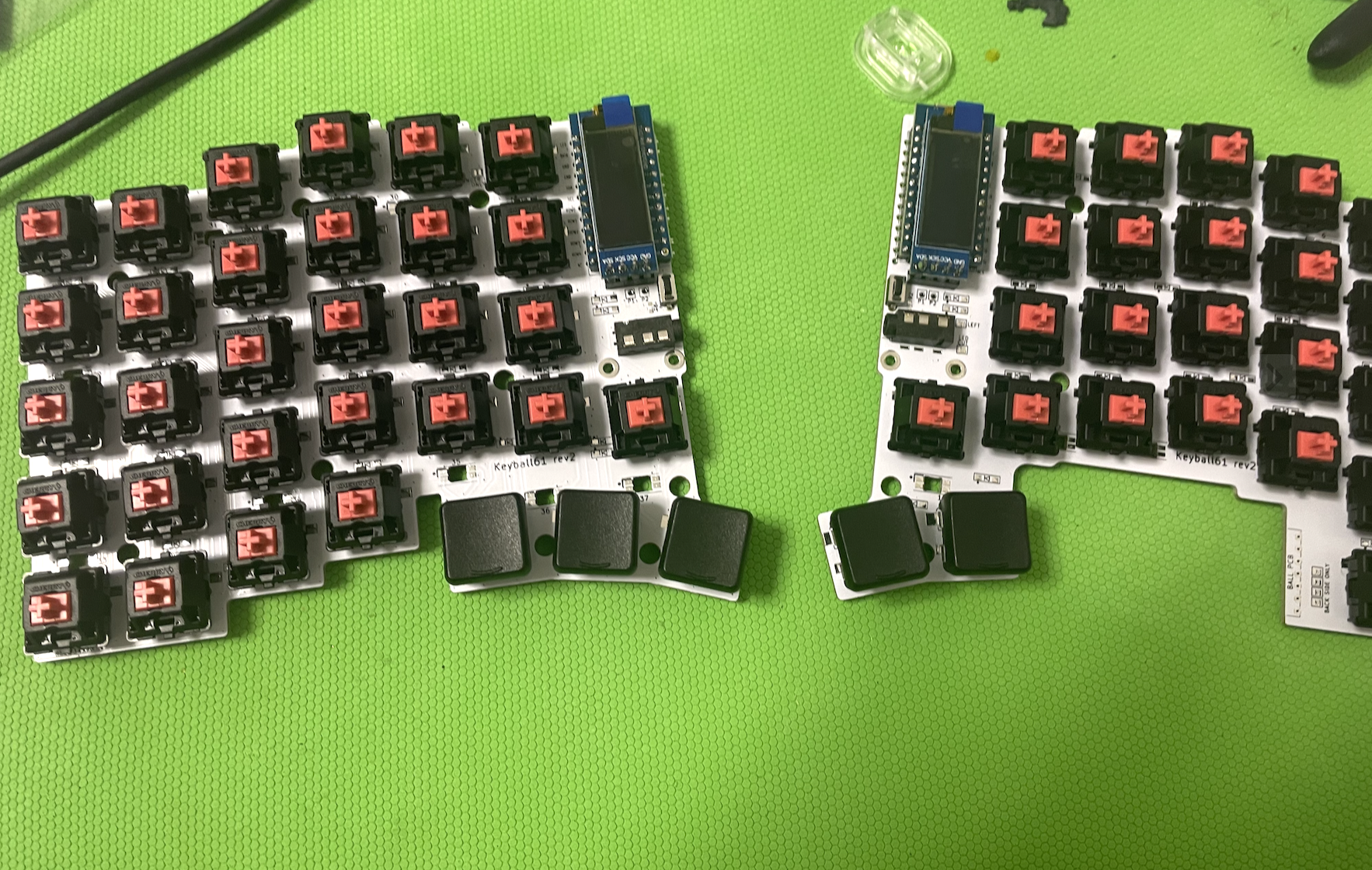 keyball61組み立ての備忘録 #Keyboard - Qiita
