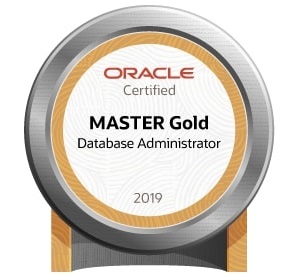 コンピュータ・IT ORACLE MASTER Gold DBA 2019(1Z0-083-JPN) ORACLE MASTER Gold DBA 2019(試験番号:1Z0-083-JPN)に無事認定
